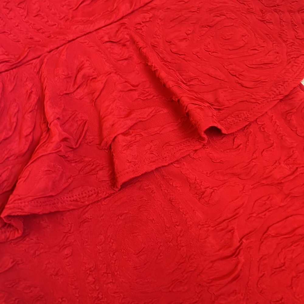 Red Mini Dress - Picture 2 of 4